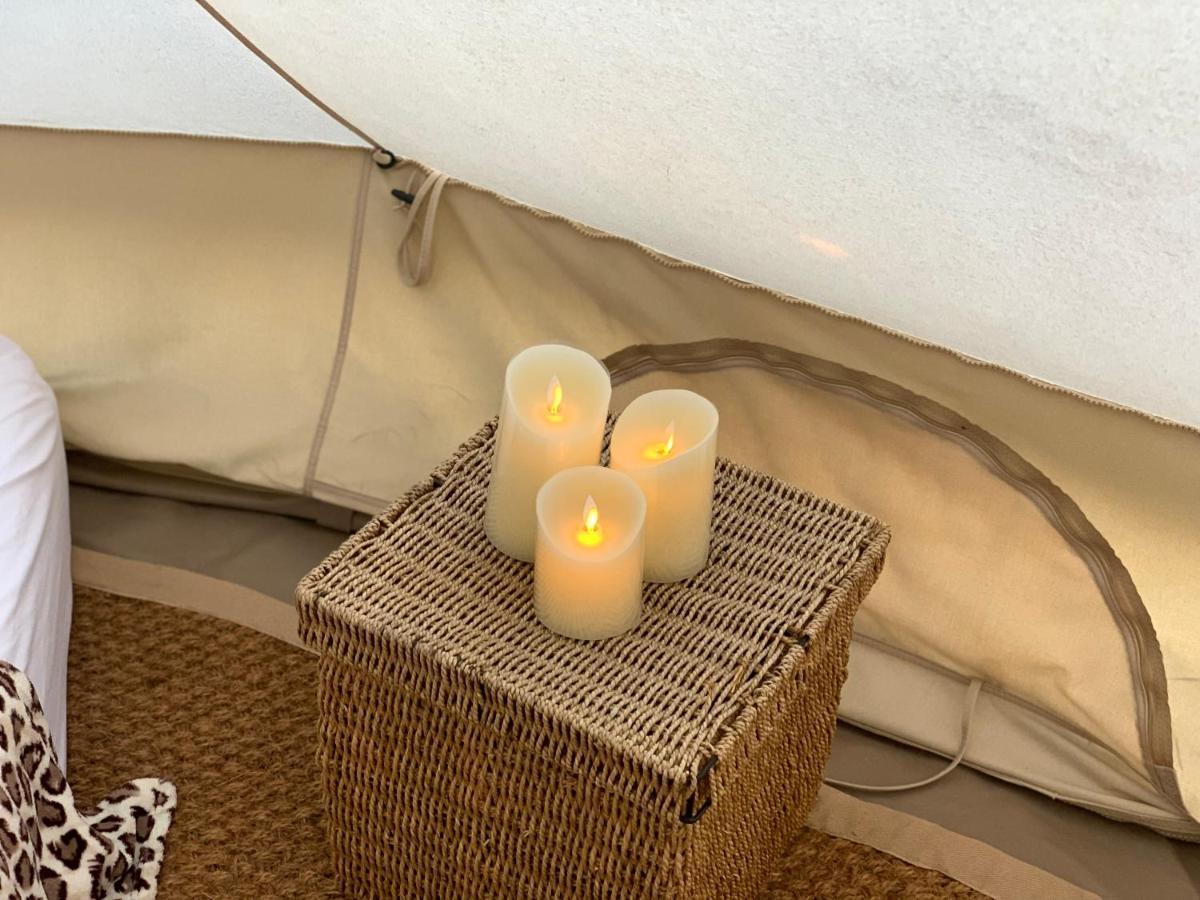 Home Farm Radnage Glamping Bell Tent 2, With Log Burner And Fire Pit Kültér fotó