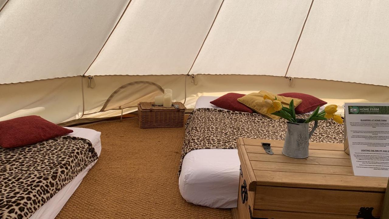 Home Farm Radnage Glamping Bell Tent 2, With Log Burner And Fire Pit Kültér fotó